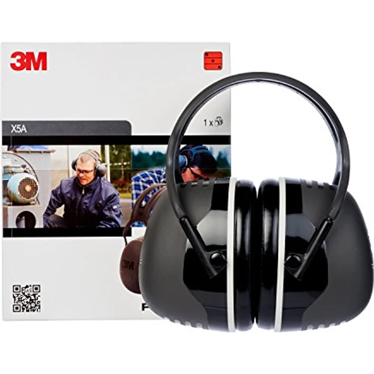 3M Peltor X5 Kapselgehörschutz X5A Kopfbügel SNR 37 dB – Bild 4