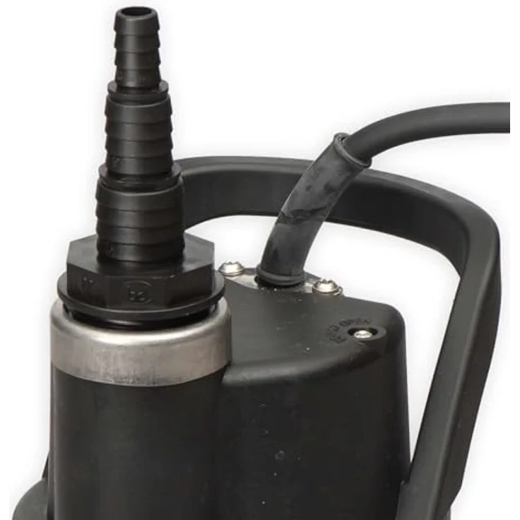 JUNG PUMPEN JUPU JP SCHMUTZWASSERPUMPEOD6601G-06SIMER 6 230V DT.STECKER (OD6601G-06), leistungsstarke Tauchpumpe mit 6 m³/h Fördermenge, Aluminiumgehäuse, flachabsaugend bis 2 mm, IP68 geeignet – Bild 4