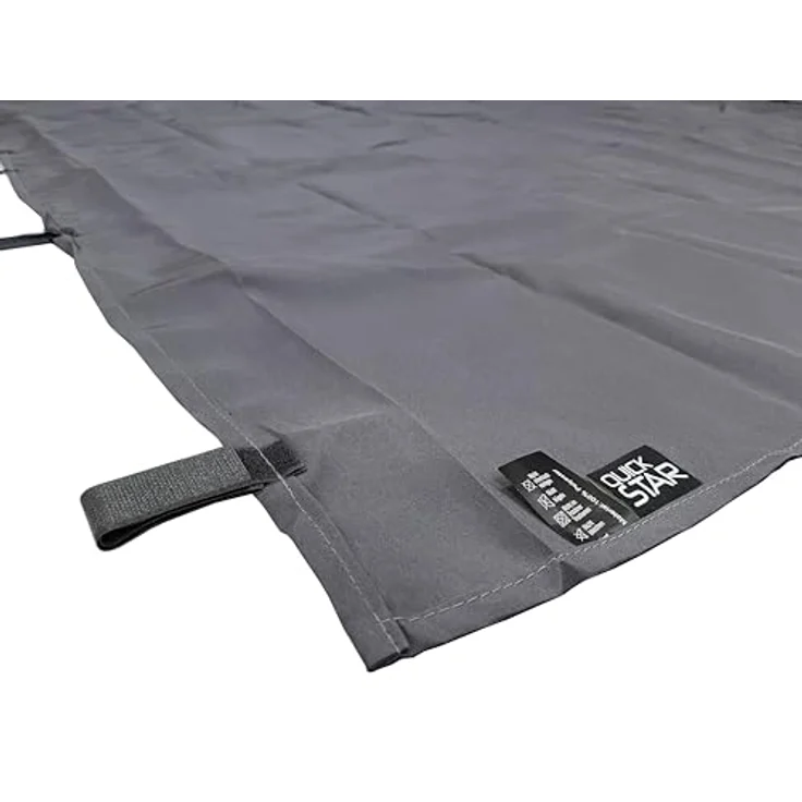 2 Seitenteile mit RV 300x195cm für Rank Pavillon 3x3m Seitenwand Anthrazit RAL 7012 – Bild 9