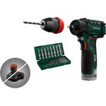 PARKSIDE® 12 V Akku-Bohrschrauber »PBSA 12 D4«, 2-Gang-Getriebe, Quickstop, LED Arbeitslicht, ohne Akku und Ladegerät