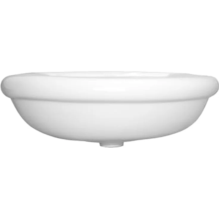 STABILO Sanitaer Keramik Wandhängewaschbecken 56 x 44 x 21 cm, Weiß, mit Überlaufschutz, Montageset, inkl. Abflussrohr und Abflussstopfen – Bild 5