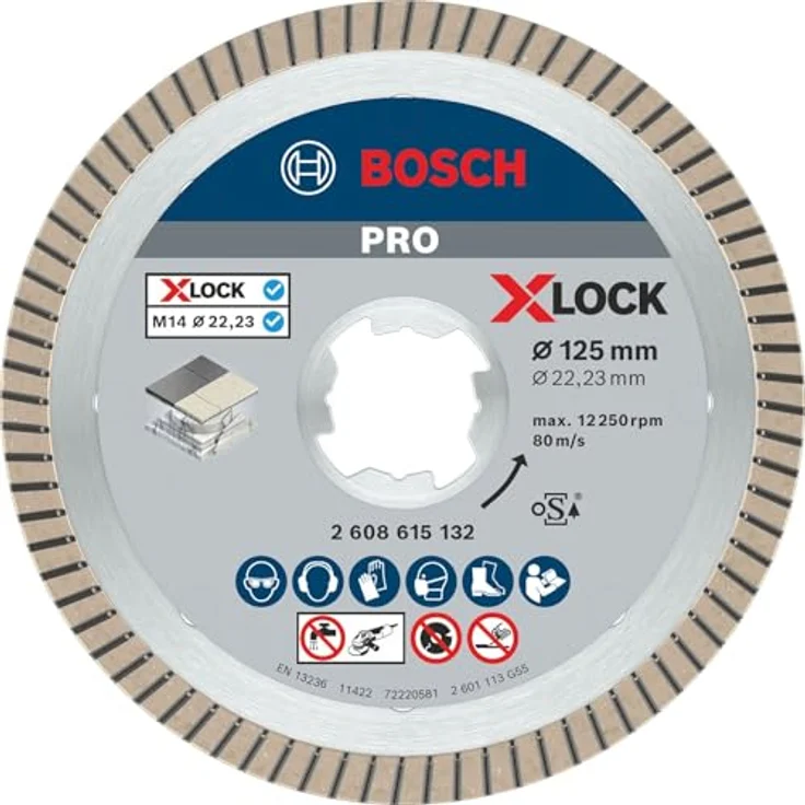 Bosch Professional X-LOCK Diamant-Trennscheibe Best for Ceramic Extra Clean – Bild 3
