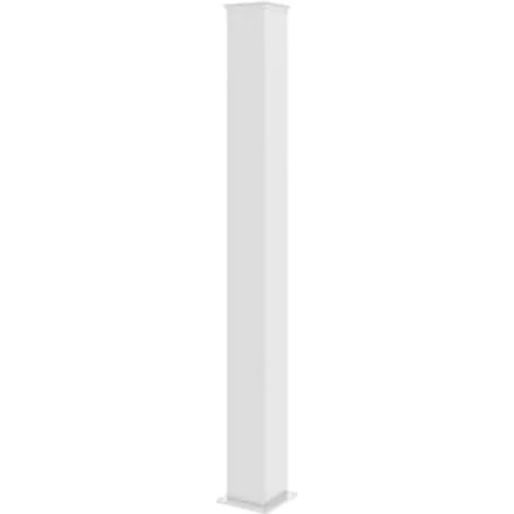 Casanoov Gartentür VOGEL 1m, Aluminium-Gartentor mit 2 weißen Alu-Pfosten, Höhe 120cm und 166cm – Bild 4