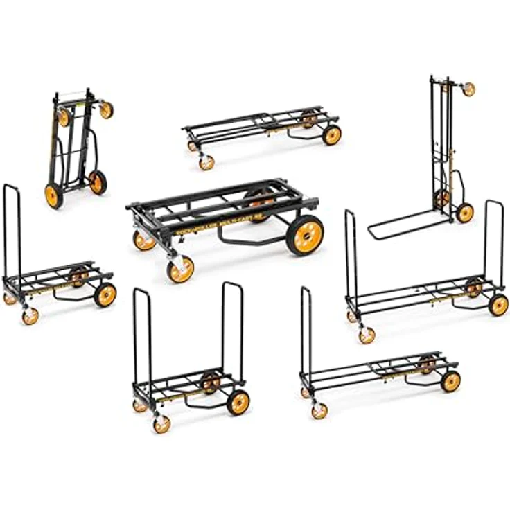 RocknRoller R8RT Multi-Cart Mid Transportwagen, 226 kg Tragfähigkeit, faltbar und leicht manövrierbar – Bild 7