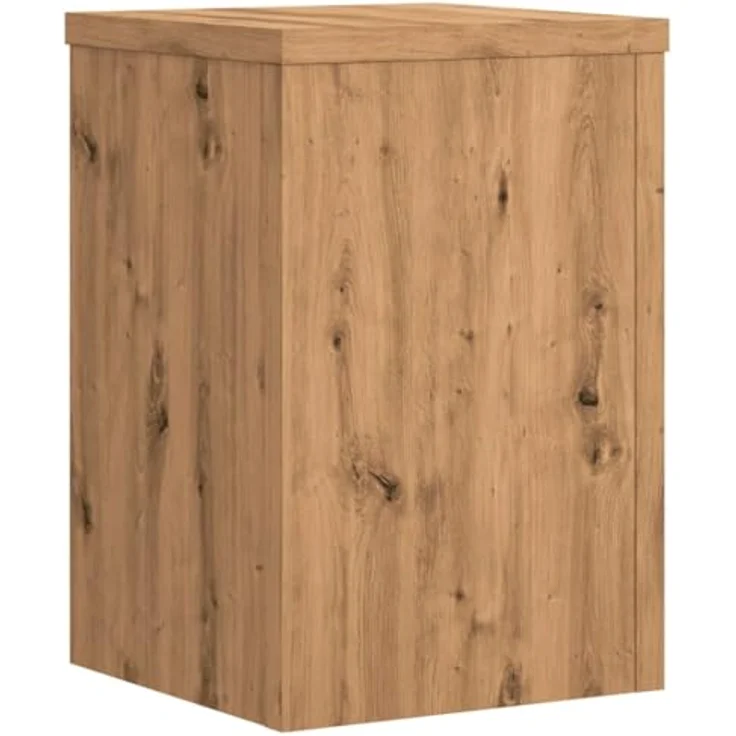 vidaXL Blumenständer 2 Stk. Artisan-Eiche, Pflanzenständer aus Holzwerkstoff, 20x20x30 cm, stabil und langlebig, geeignet für Innenräume – Bild 4