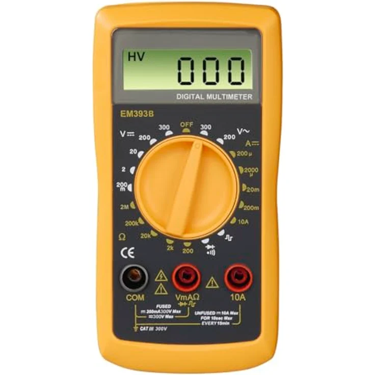 Hama Digitalmultimeter, CAT III, 300V – Bild 5