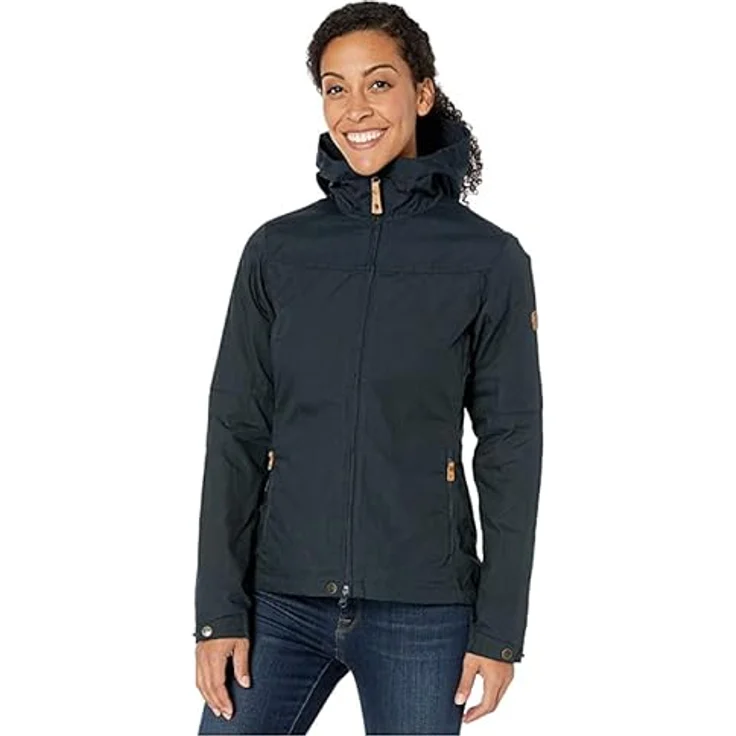 Fjällräven Outdoorjacke Trekkingjacke Stina Bergjagd & Pirschjagd, Freizeit, G-1000® Lite, G-1000® Original Verstärkungen, schwarz – Bild 3
