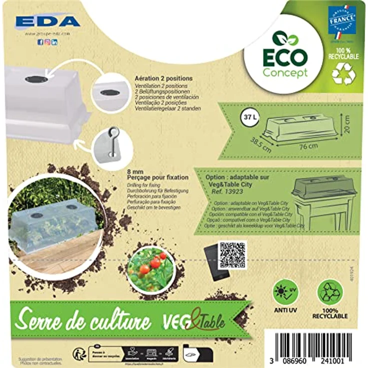EDA Deckel zu Hochbeet VEG& Table City – Bild 7
