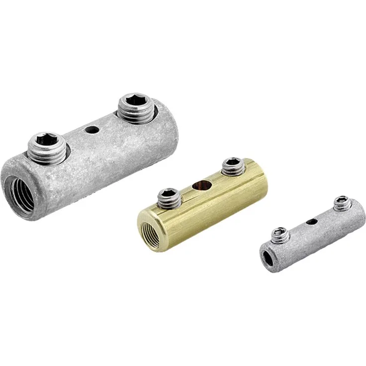 HellermannTyton 435-01507 Connector 1506-SNCU-SR, flexibler Schraubverbinder für Aluminium- und Kupferleiter, 1.5-6mm², galvanisch verzinnt mit Sichtloch