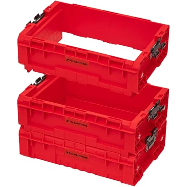 Toolbrothers RHINO L Werkzeug Box EXTENDER ULTRA, Erweiterung 450 x 310 x 151 mm, 9 l, stapelbar – Bild 4