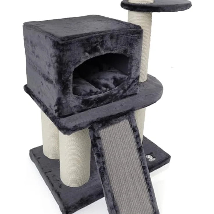 Canadian Cat Company Kratzbaum Kratzbaum Riley, für kleine bis mittelgroße Katzen, 65 x 45 x 135 cm – Bild 4