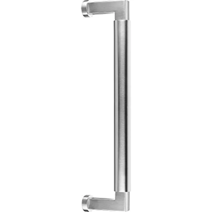 ck-tuerbeschlaege Stoßgriff für Haustüren Bauhaus | V2A Edelstahl matt | einseitige Befestigung | 350 mm Lochabstand – Bild 1