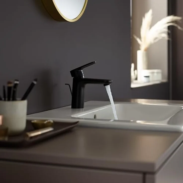 hansgrohe Vernis Blend, Spültischarmatur mit ComfortZone 100, 108 mm Ausladung, EcoSmart und Air Power Technologie – Bild 9