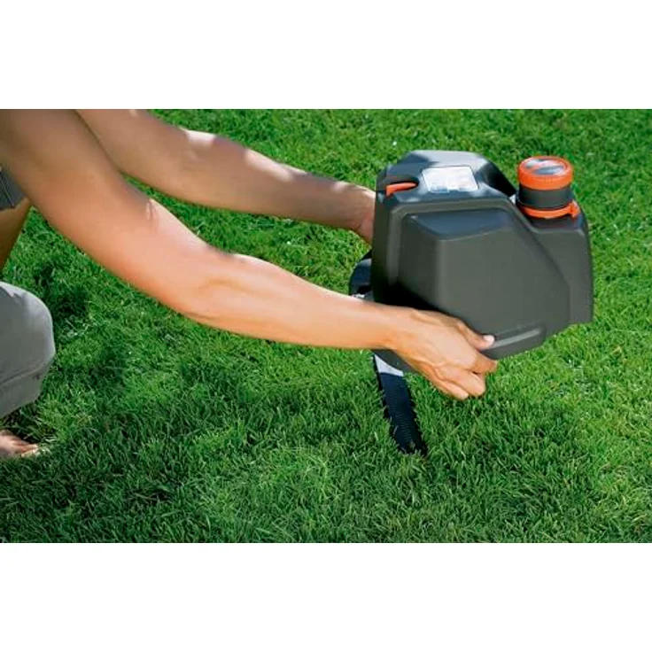 GARDENA Comfort Vielflächenregner AquaContour automatic: Flächenbewässerung für die individuelle Bewässerung nahezu jeder Gartenkontur, einfache Programmierung, Reichweite 2.5 - 10.5 m (8133-20) – Bild 7