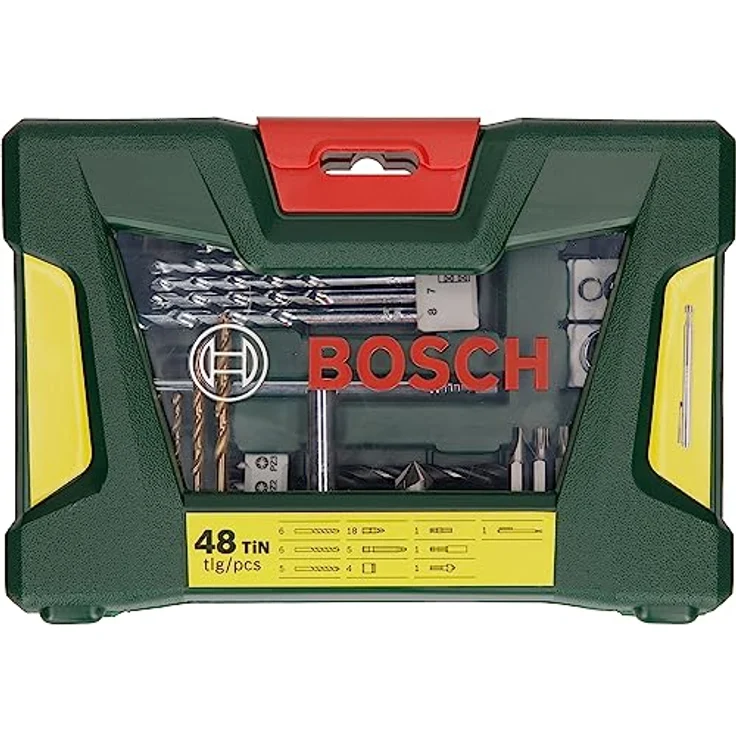 Bosch 48tlg. V-Line Titatium-Bohrer- und Bit-Set mit Magnetstab – Bild 2
