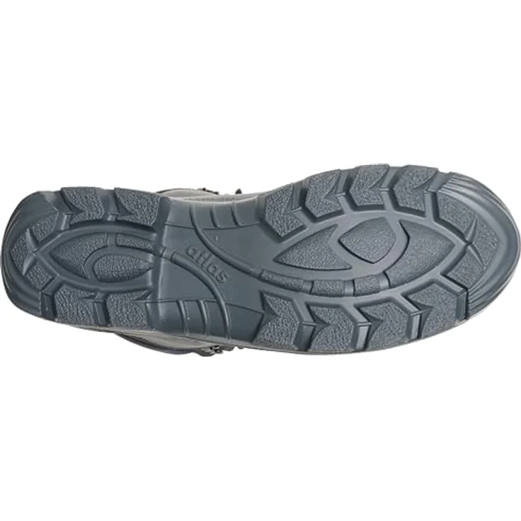 Atlas Anatomic Bau 500, Knöchelhoher Sicherheitsschuh S3, Waterproof-Glattleder, Gr. 44, mit Stahlkappe und SRC-Zertifizierung – Bild 4