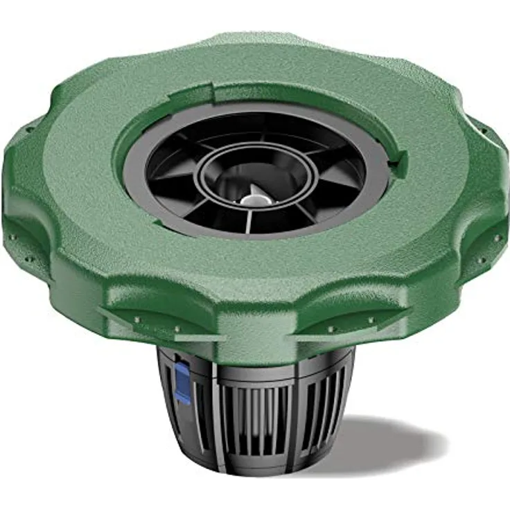 SunSun COP-10000 Schwimmende Fontäne 20000l/h, 90W, Wassersäule mit 1m Höhe & 3 m Durchmesser zur Belüftung des Teiches mit Filtersieb, Effiziente Sauerstoffanreicherung, Blau