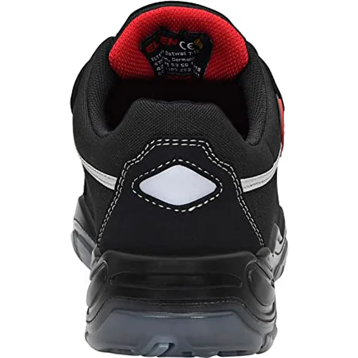 ELTEN Senex Pro ESD S3 Sicherheitsschuh, leichter, metall- und lederfreier Halbschuh aus Cordura© und hydrophobierter Mikrofaser, schwarz – Bild 5