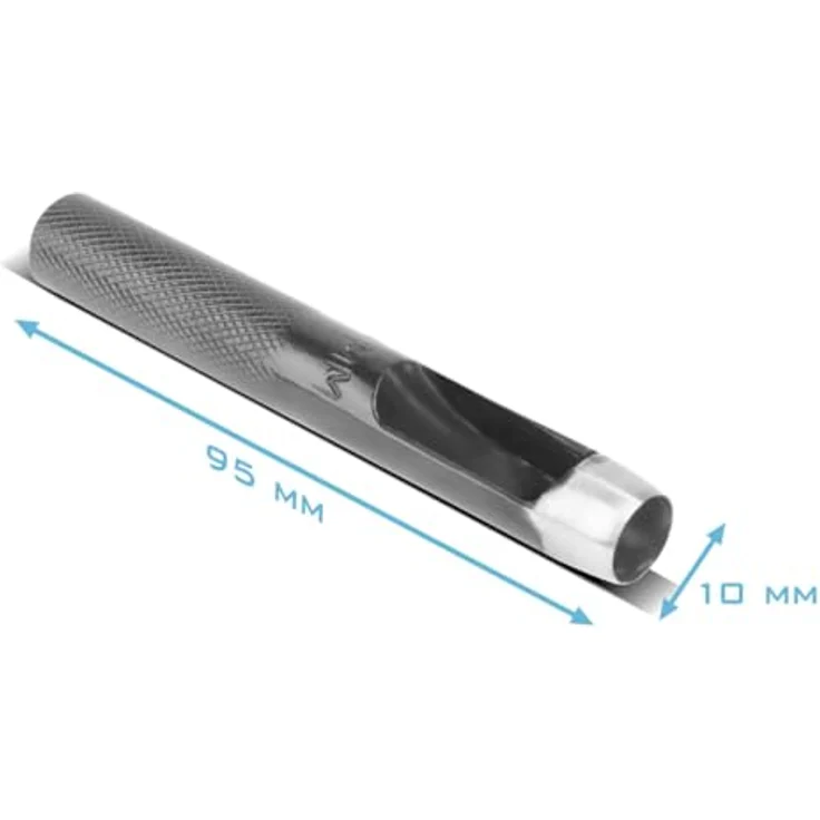 STAHLWERK Ösenzange Set 10 mm mit integrierten Magneten, gehärteter Stahl, inkl. 125 Metallösen – Bild 6