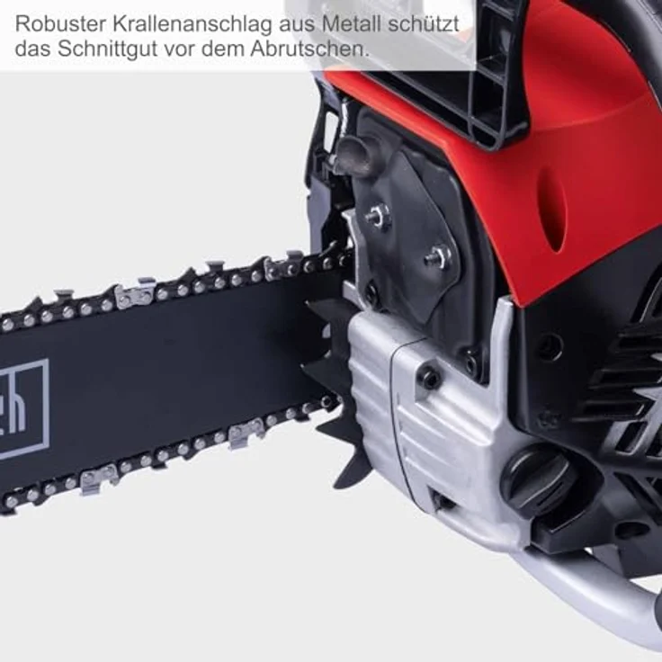 Scheppach PCS53, Benzin-Kettensäge 53cc mit hoher Schnittkraft und effizientem Motor – Bild 8