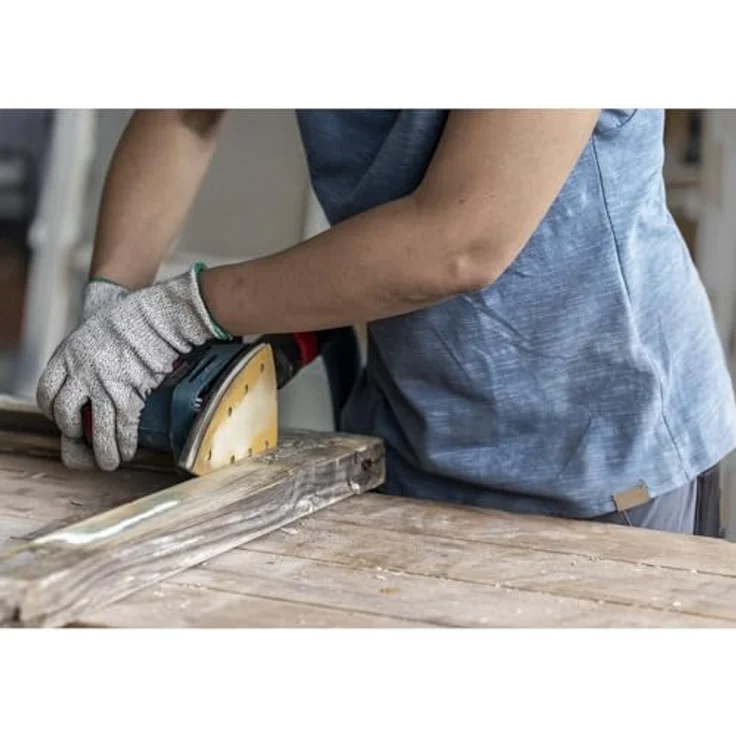 Expert C470 Schleifpapier mit 6 Löchern für Schwingschleifer, 115 x 107 mm, G 180, 10-tlg. - Preisvergleich – Bild 3