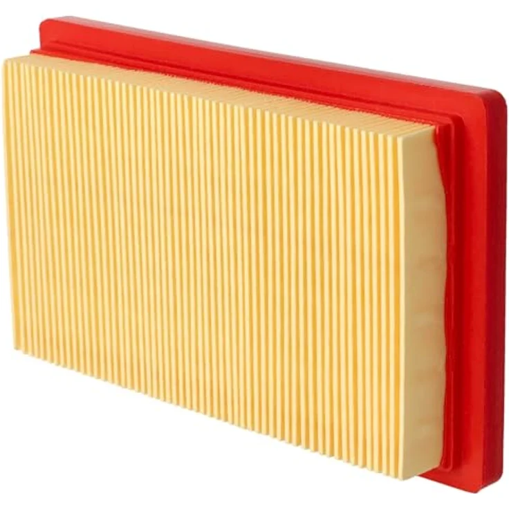 vhbw Luftfilter Set orange, schwarz passend für Rasenmäher Fleurelle BM 45 OHV – Bild 3