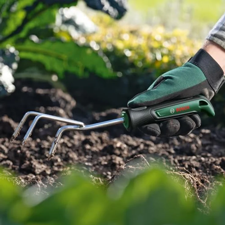 Bosch Professional Gartenhacke, Hand-Gartengrubber mit 7,1cm Breite, ergonomischer Griff – Bild 3