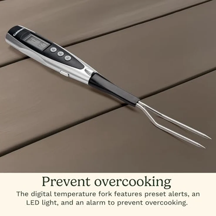 Cuisinart 14 Deluxe Grillbesteckset Grillwerkzeug, Edelstahl – Bild 5