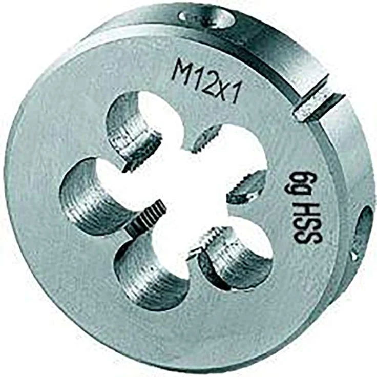 FORMAT Schneideisen en22568 M 6 x 0.75, metrisches Feingewinde, Toleranzfeld 6g, mit Schälanschnitt – Bild 2