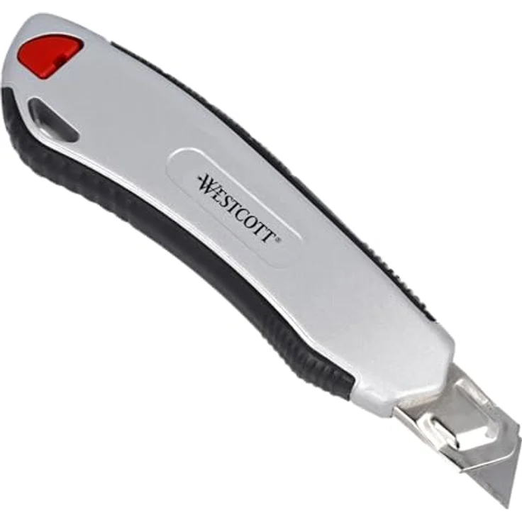 Cutter 18mm Alu silber-schwarz WESTCOTT E-84025 00 Aluminium – Bild 5