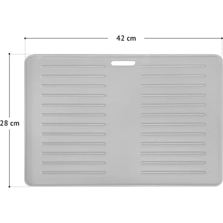 TAINO Grillplatte HERO XL, Gusseisen Wendeplatte für Holzkohlegrill, 28 x 42 cm, beidseitig verwendbar, ideal für Steaks und Gemüse – Bild 3