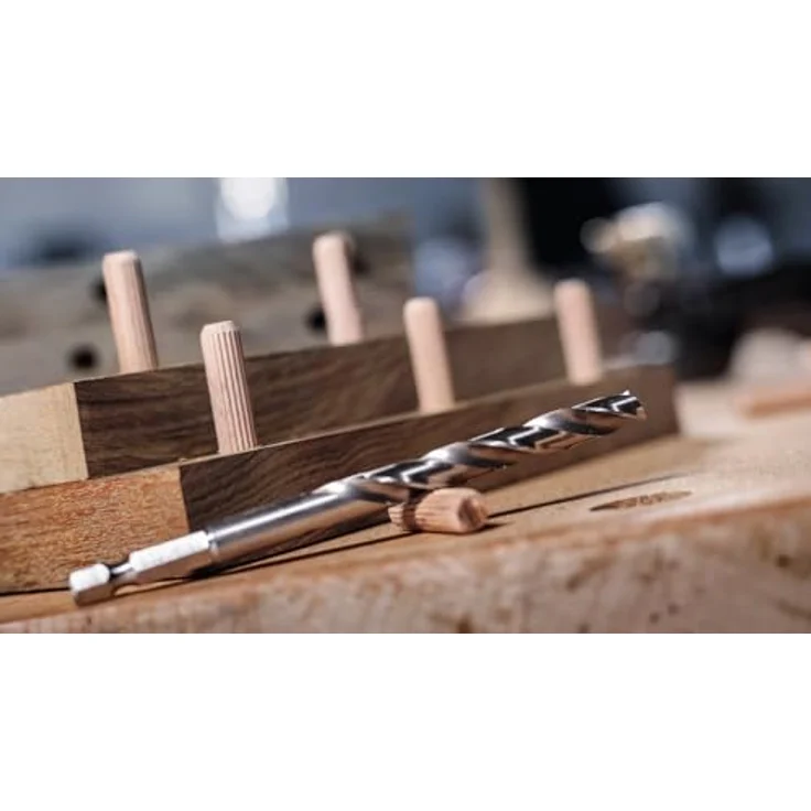Bosch Accessories 2608577699 Holz-Spiralbohrer, HSS präzisionsgefertigt für Hart- und Weichholz, zentrierte Spitze – Bild 6
