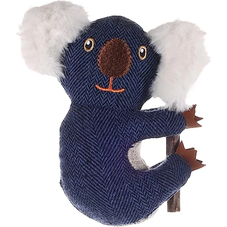 Flamingo JEANY Koala, Tierkuscheltier Katzenspielzeug, blau – Bild 3