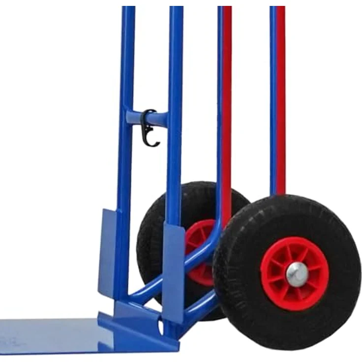 PROREGAL® Sackkarre Transportkarre RAGNAR XXL, klappbar 250 kg Tragkraft, robuste Stahlkonstruktion, 40 x 30 cm Schaufel, 2 pannensichere Räder – Bild 5