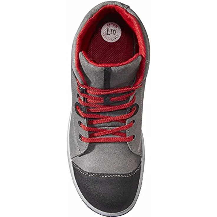 Elten Vintage Pirate MID Sneaker, Sicherheitsschuhe S3, 44, atmungsaktives Rindleder, metallfreier Durchtrittschutz, Vibram-Laufsohle, ESD-Ausstattung – Bild 5