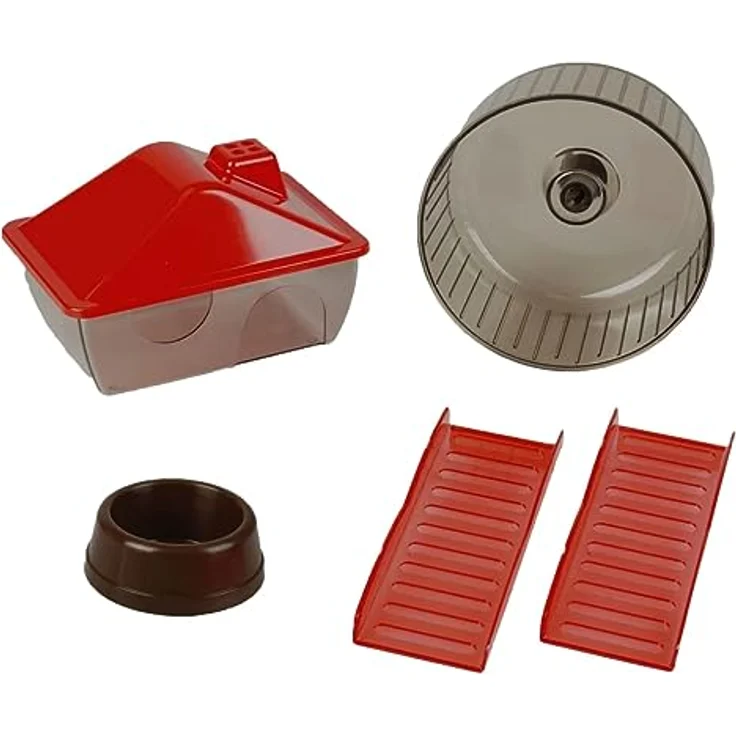 Flamingo 210122 Ham Stückerkäfig Enzo 2 41.5x28.5x48.5 cm – Bild 2