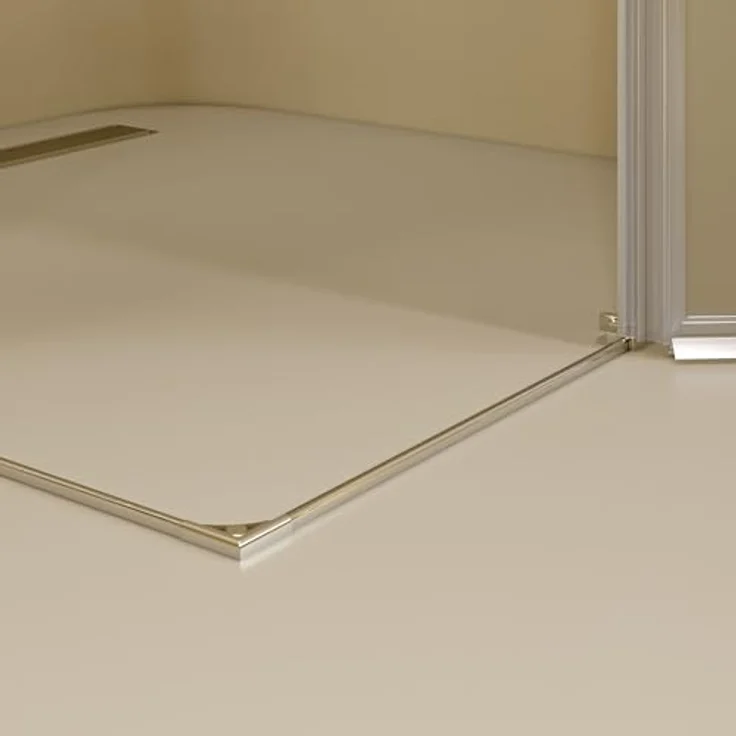 Duschkabine Duschabtrennung Eckeinstieg Scharniertür NANO-ESG Klarglas Höhe: 190cm DK19 105x80 cm – Bild 9