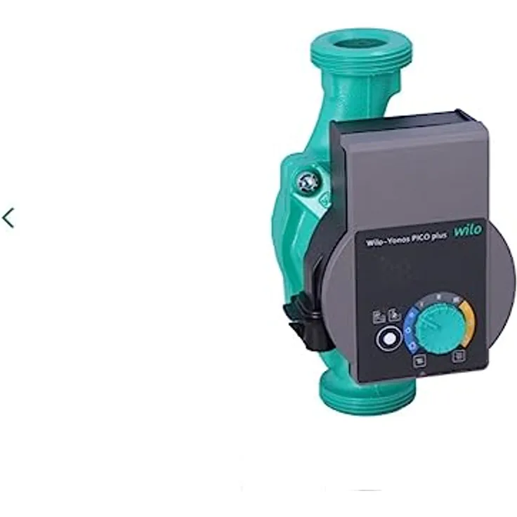 Wilo Yonos PICO 1.0 25/1-8, elektronische Umwälzpumpe mit EC-Motor, stufenloser Druckregelung und LED-Anzeige