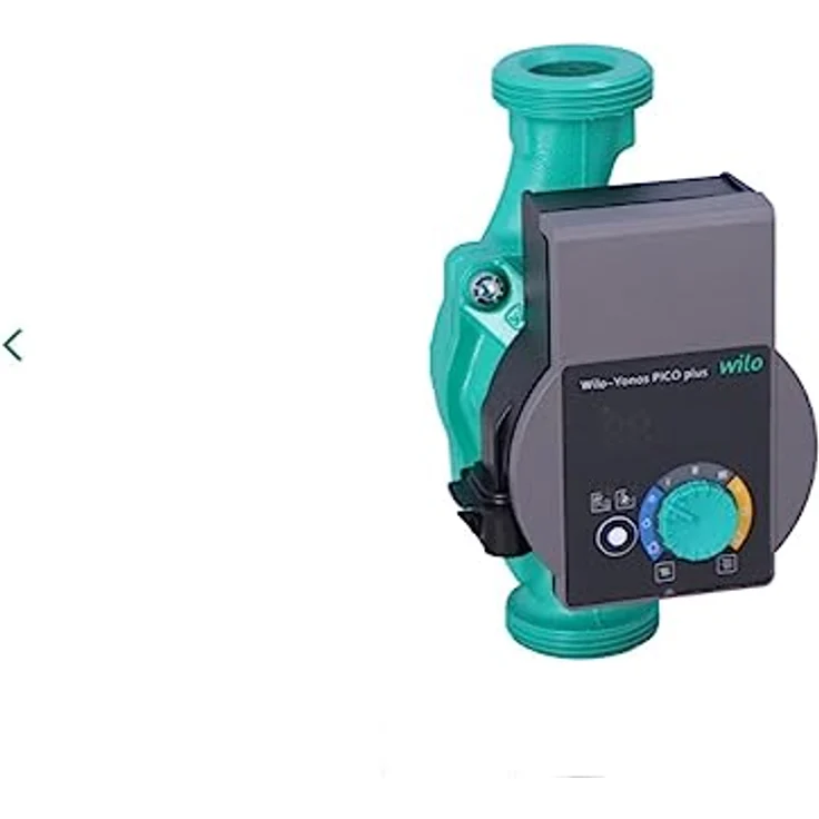 Wilo Yonos PICO 1.0 25/1-8, elektronische Umwälzpumpe mit EC-Motor, stufenloser Druckregelung und LED-Anzeige – Bild 1