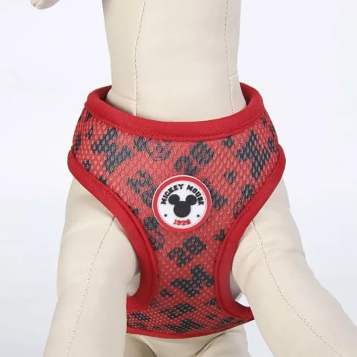 CERDÁ LIFE'S LITTLE MOMENTS Mickey Mouse Hundegeschirr, gepolstert aus 100 % Nylon, mit Schnellverschluss-Schnalle, offiziell lizenziert von Disney – Bild 4