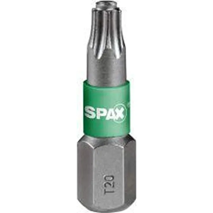 SPAX Sechsrund-Bit T-STAR plus T10, 5er Set, 25 mm Länge, orange Farbmarkierung