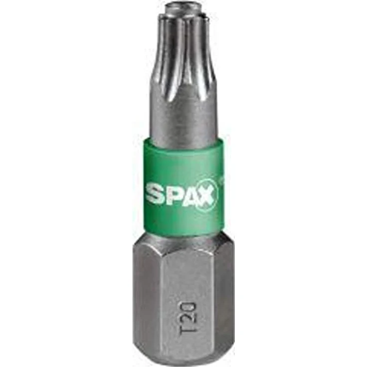 SPAX Sechsrund-Bit T-STAR plus T10, 5er Set, 25 mm Länge, orange Farbmarkierung – Bild 1