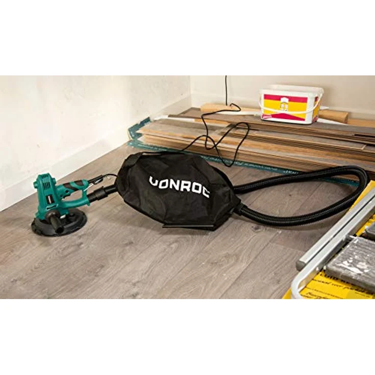 Vonroc - Wandschleifer-Deckenschleifer 750 W – Ideal für Wand und Decke – 180 mm Scheibendurchmesser – Soft Start – Konstant-Elektronik – Bild 8