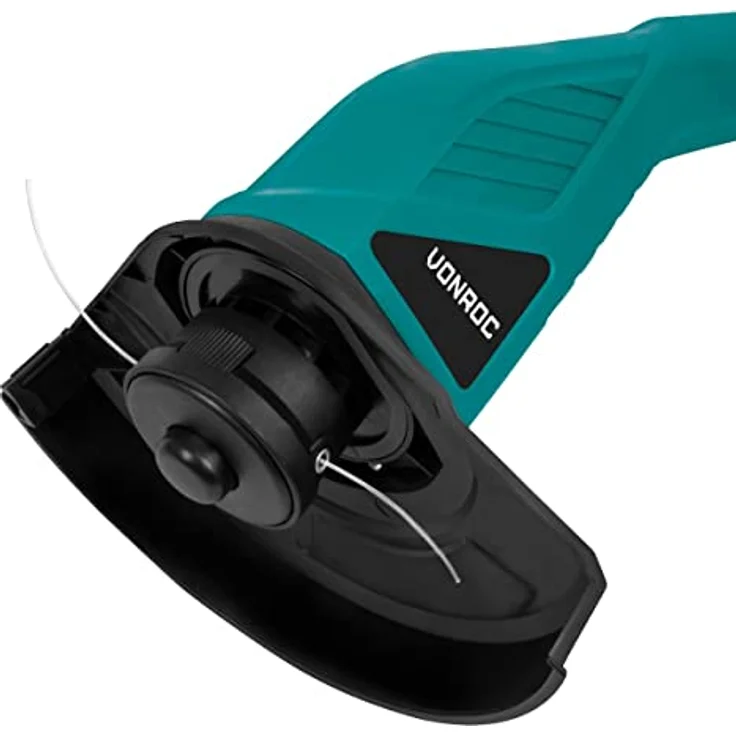VONROC Elektro-Rasentrimmer 300W, 23 cm Arbeitsbreite, Tap-and-Go System, mit 2 Fadenspulen – Bild 2