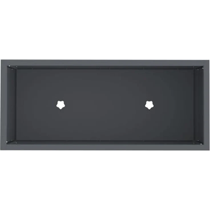 vidaXL Hochbeet, rechteckiges Pflanzgefäß aus anthrazitfarbenem Stahl, 60x26x45 cm, für Innen und Außen – Bild 7