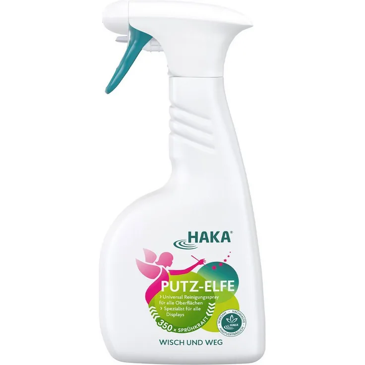 HAKA Putz-Elfe Spray 500ml Universalreiniger, streifenfrei mit bezauberndem Duft