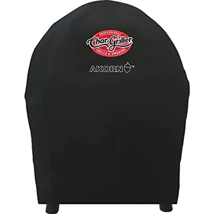 Char-Griller 6659 AKORN Jr. Tragbare Kamado Holzkohlegrillabdeckung, Schwarz