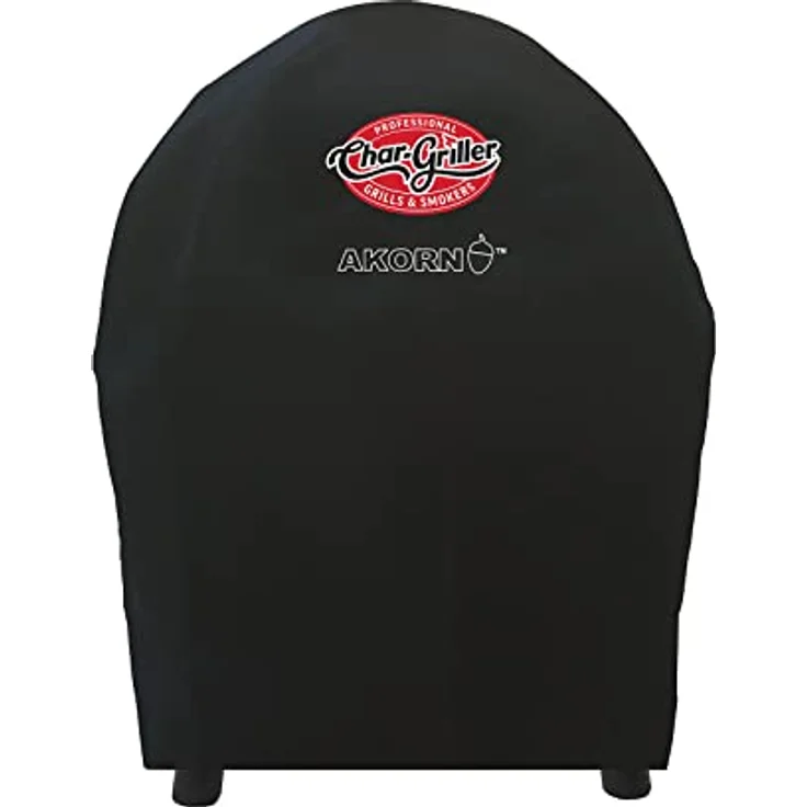 Char-Griller 6659 AKORN Jr. Tragbare Kamado Holzkohlegrillabdeckung, Schwarz – Bild 1