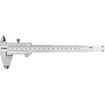 STIER Analoger Messschieber | Präzisionsmessschieber mit Feststellschraube, 150 mm, aus gehärtetem, rostfreiem Edelstahl