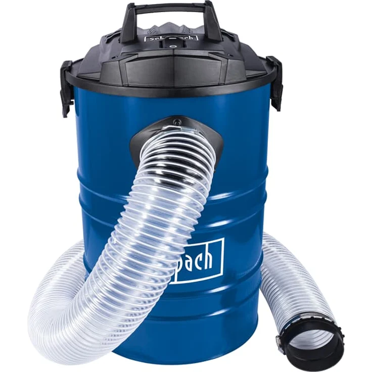 Scheppach Absauganlage DC100 inkl. Adapterset | 65 Liter Füllmenge | Metallbehälter mit Griff | 100 mm Schlauchanschluss | 1200W | Luftleistung: 215 m³/h | inkl. Filterpatrone und 4x Papierfilter – Bild 2